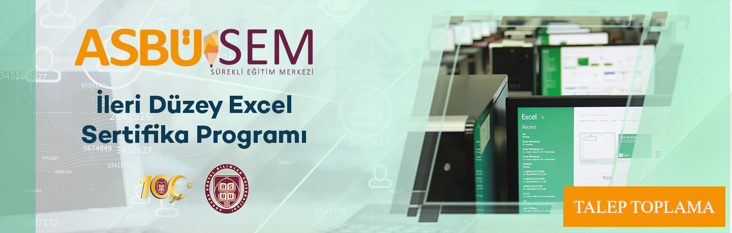 İleri Düzey Excel Sertifika Programı